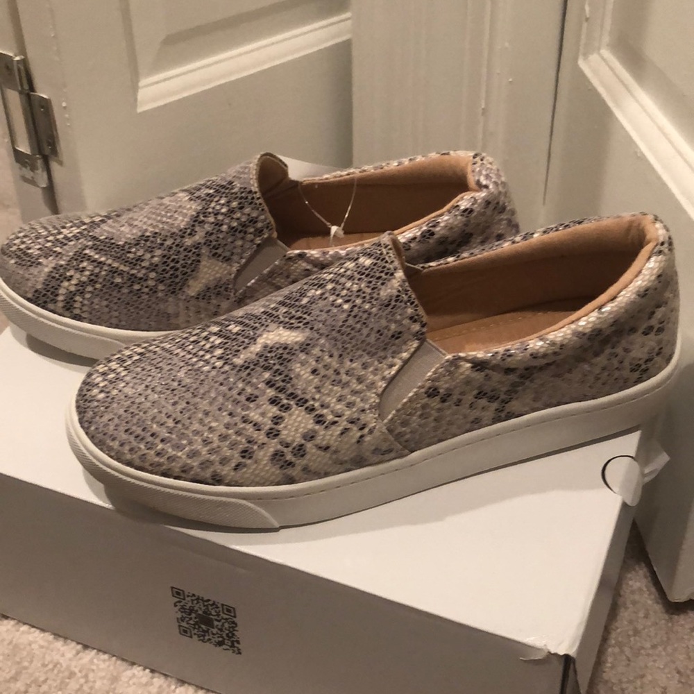 Snakeskin sneakers